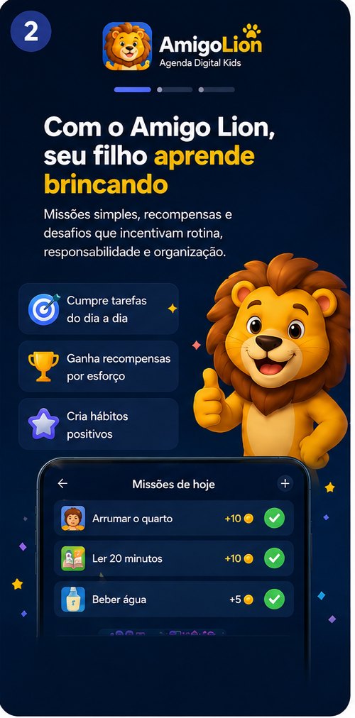 App Amigo Lion — Aprende brincando
